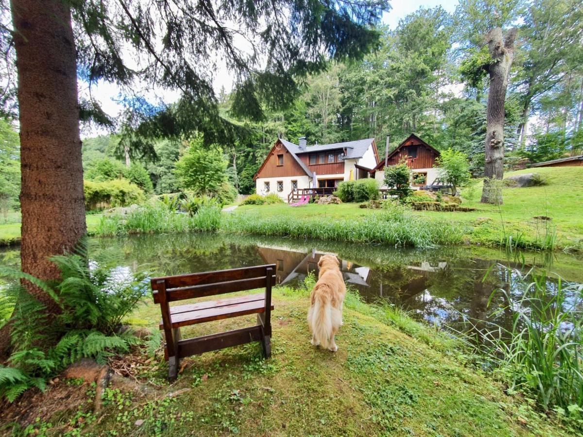 Ferienhaus Jaegerhaus Oppach Privathaus Eksteriør billede